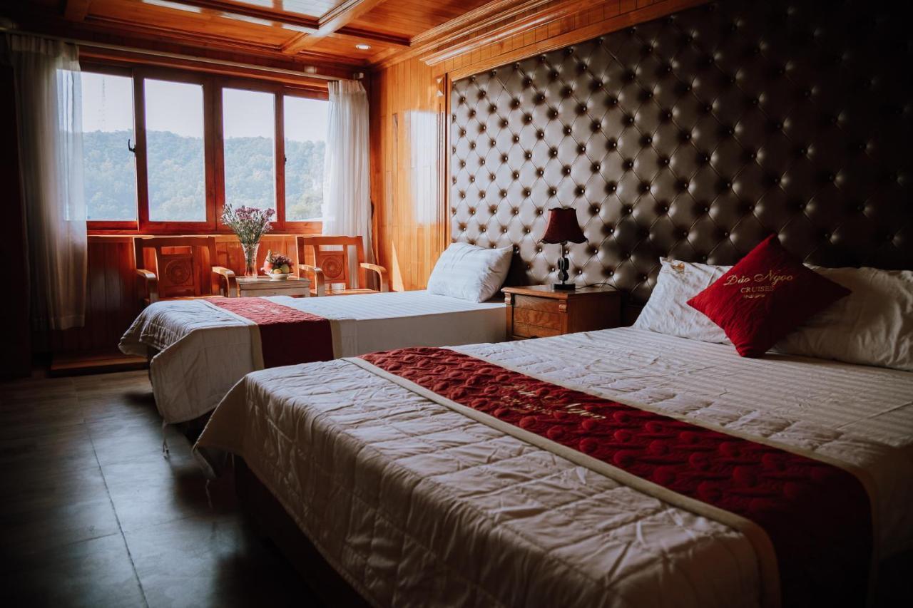 Cat Ba Bay Cruises Hotel Dong Khe Sau ภายนอก รูปภาพ